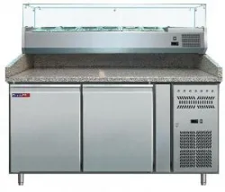 Стол холодильный Cooleq PZ2600TN-VRX380 гранит для пиццы на 428л, витрина (+2...+8) 2дв – купить в RuOborudovanie.ru с доставкой до двери Купить стол холодильный cooleq pz2600tn-vrx380 гранит для пиццы на 428л, витрина (+2...+8) 2дв – цена от завода, доставка до двери | RuOborudovanie.ru