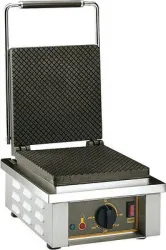 Купить вафельница roller grill ges40 тонкие 1зона (квадрат 250x250x4мм - чугун) – цена от завода, доставка до двери | RuOborudovanie.ru