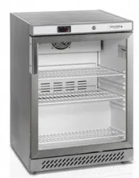 Купить шкаф морозильный tefcold uf200vsg на 200л нерж. со стеклом – цена от завода, доставка до двери | RuOborudovanie.ru