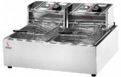 Фритюрница Airhot EEF6+6 на 12л, 5кВт, настольн. электр.