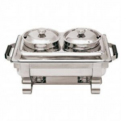 Чафинг-диш Paderno 41694A02 для супа с двумя емкостями – купить в RuOborudovanie.ru с доставкой до двери Купить чафинг-диш paderno 41694a02 для супа с двумя емкостями – цена от завода, доставка до двери | RuOborudovanie.ru